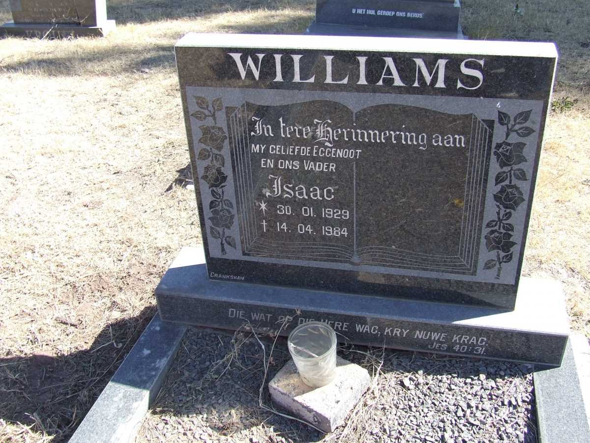 WILLIAMS Isaac 1929-1984