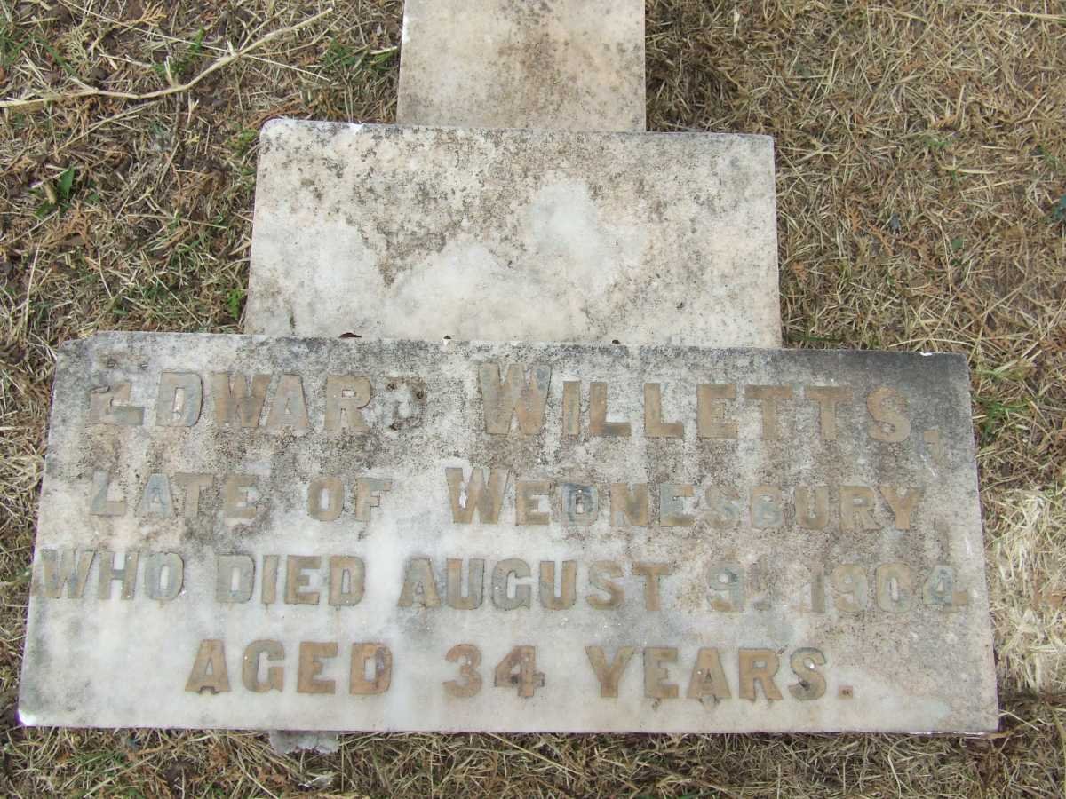WILLETTS Edward -1904