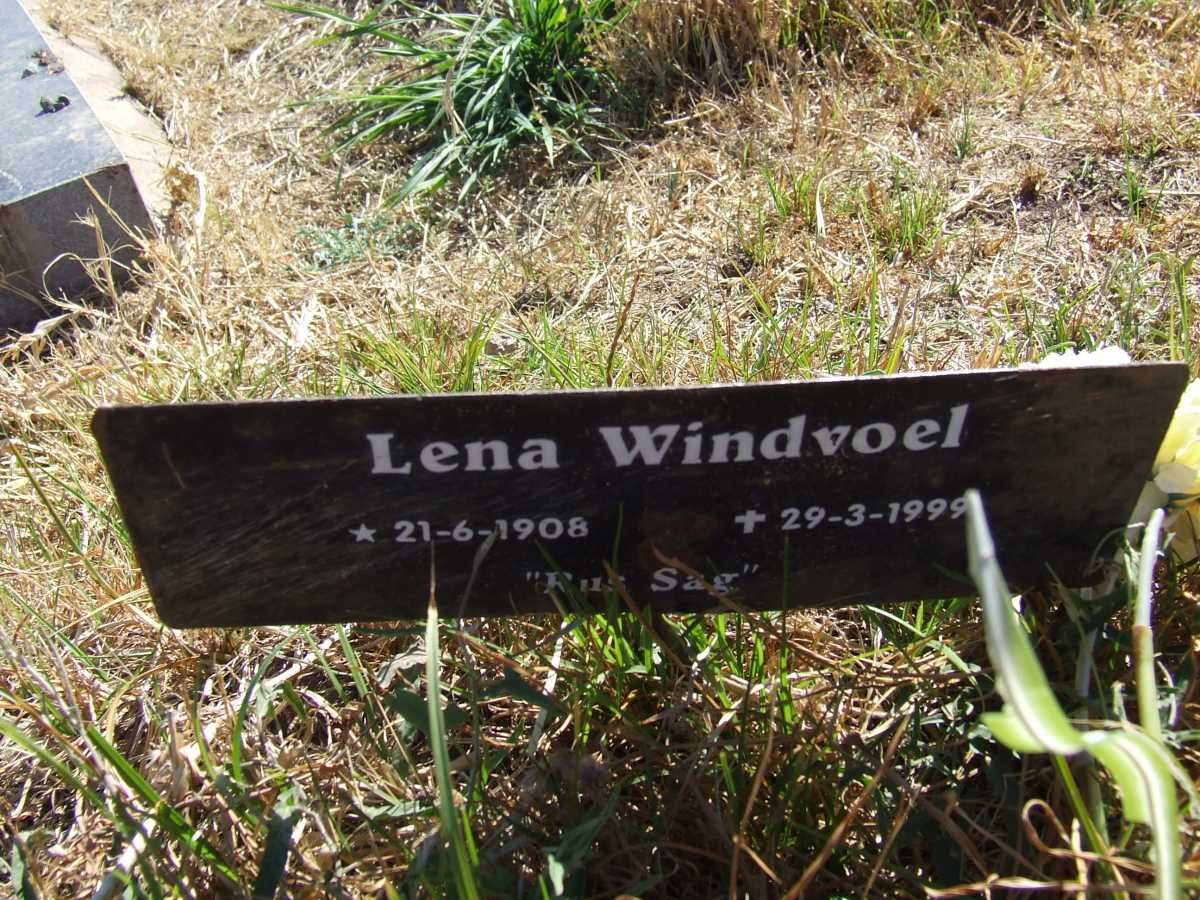 WINDVOEL Lena 1908-1999