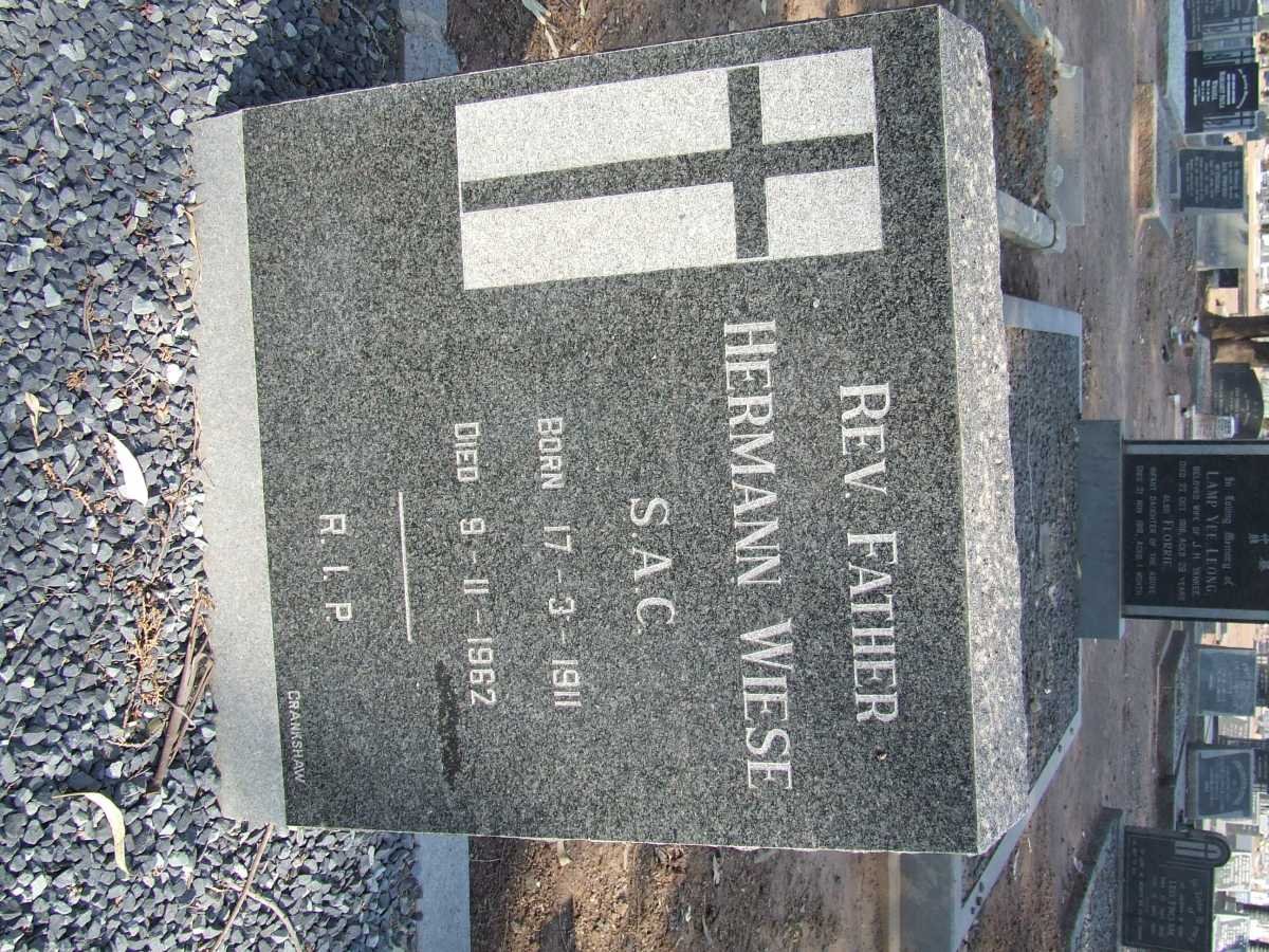 WIESE Hermann 1911-1962