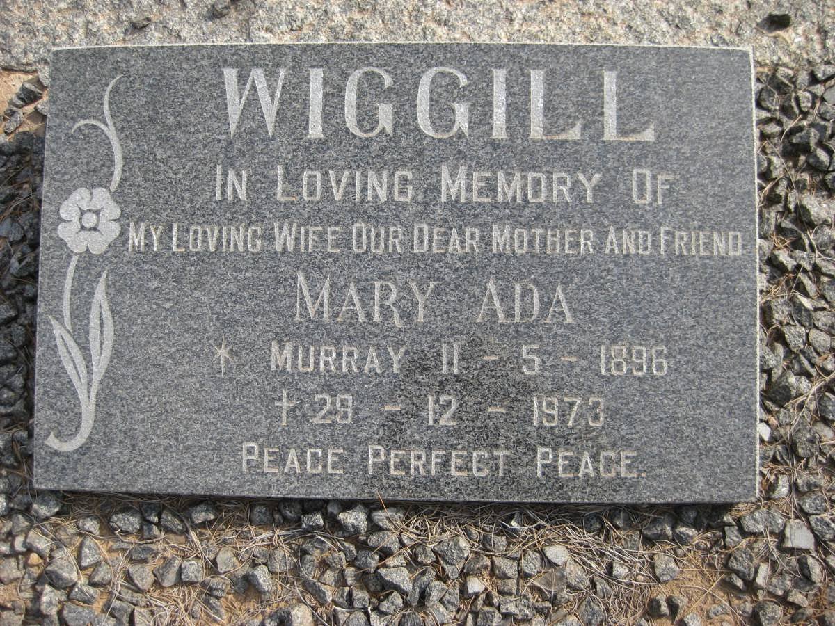 WIGGILL Mary Ada nee MURRAY 1896-1973