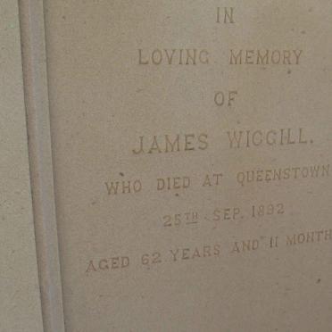 WIGGILL James -1892 &amp; Sarah Ann -1901