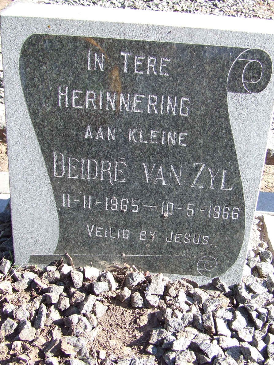 ZYL Deidré, van 1965-1966