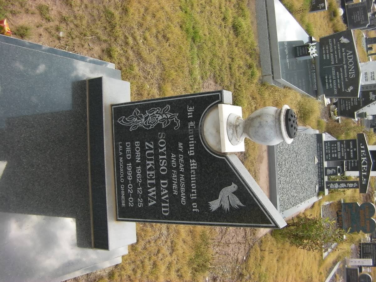 ZUKELWA Soyiso David 1962-1999