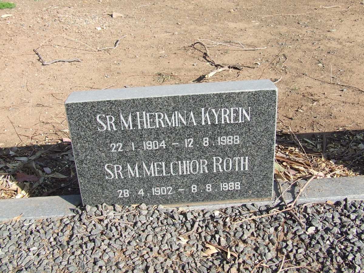 KYREIN Hermina 1904-1988 :: ROTH Melchior 1902-1988