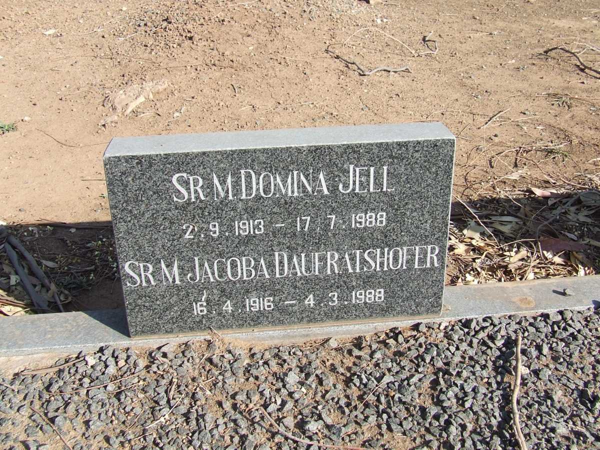 JELL Domina 1913-1988 :: DAUFRATSHOFER Jacoba 1916-1988