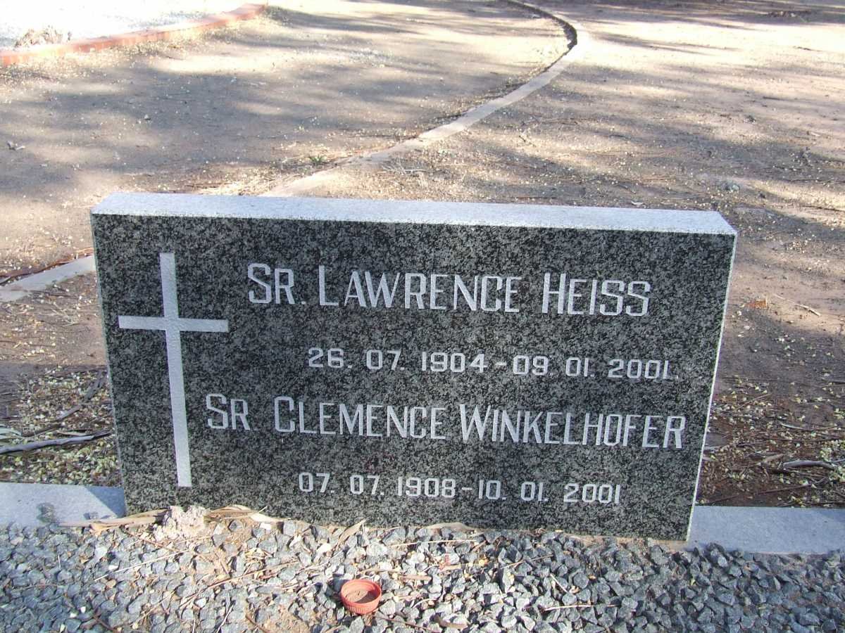 HEISS Lawrence 1904-2001 :: WINKELHOFER Clemence 1908-2001