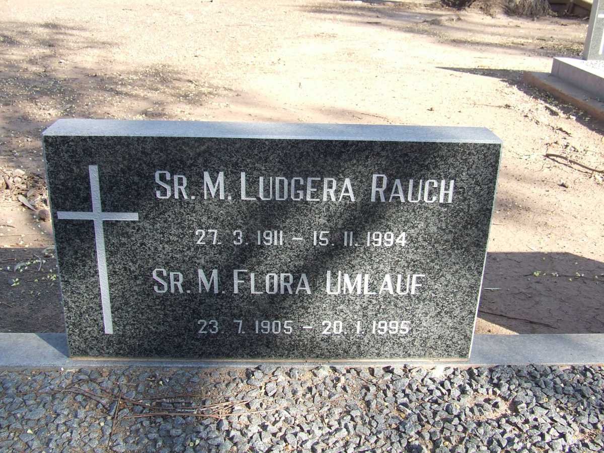 RAUCH Ludgera 1911-1994 :: UMLAUF Flora 1905-1995