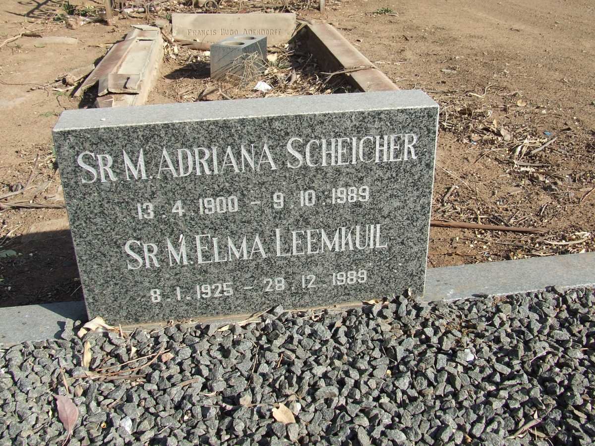 SCHEICHER Adriana 1900-1989 :: LEEMKUIL Elma 1925-1989