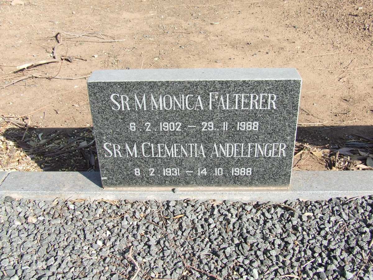 FALTERER Monica 1902-1988 :: ANDELFINGER Clementia 1931-1988