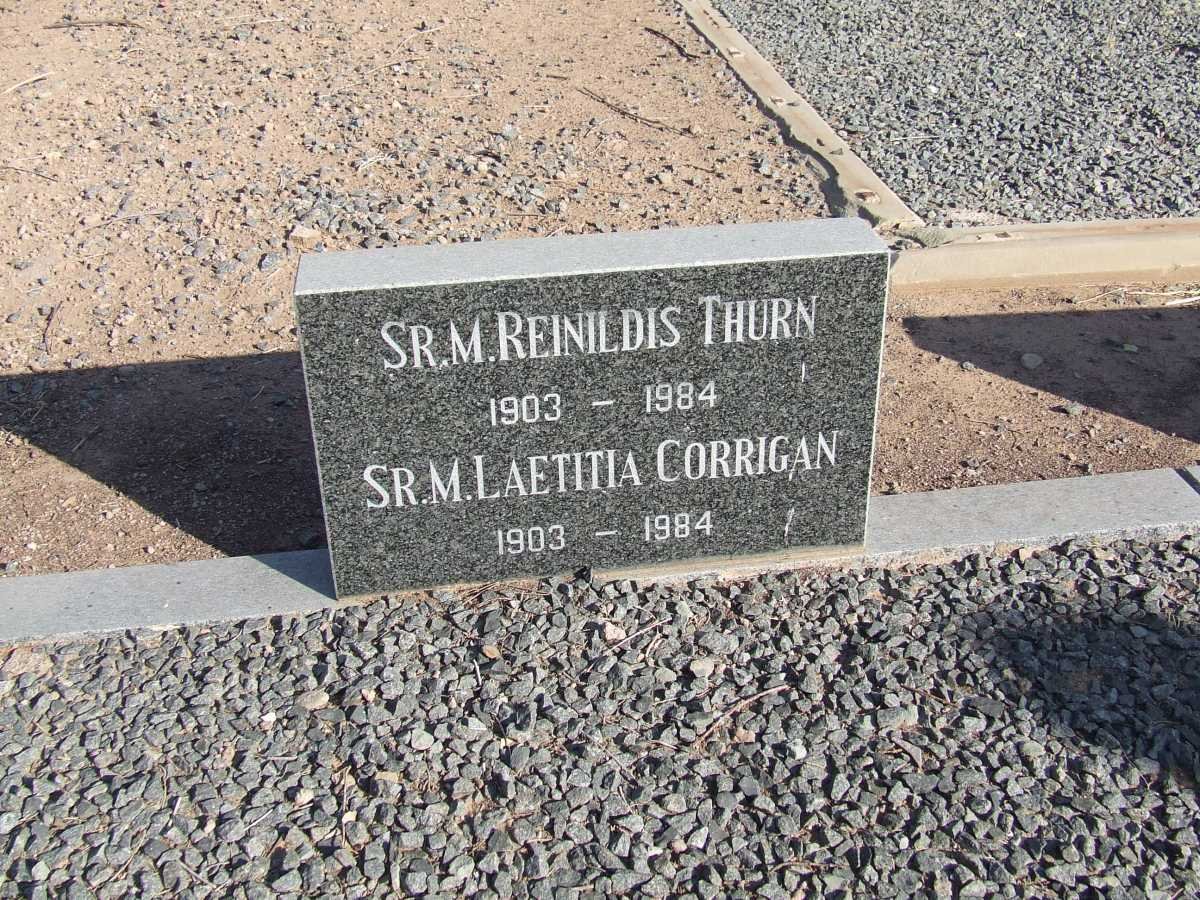 THURN Reinildis 1903-1984 :: CORRIGAN Laetitia 1903-1984