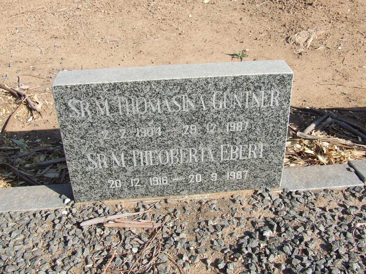 GUNTNERThomasina 1904-1987 :: EBERT Theoberta 1916-1987