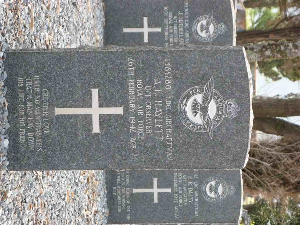 HAYLETT A.E. -1942