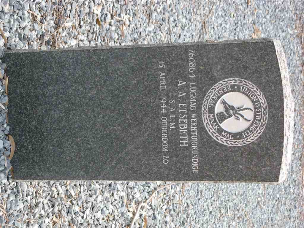 ETSEBETH A.A. -1944