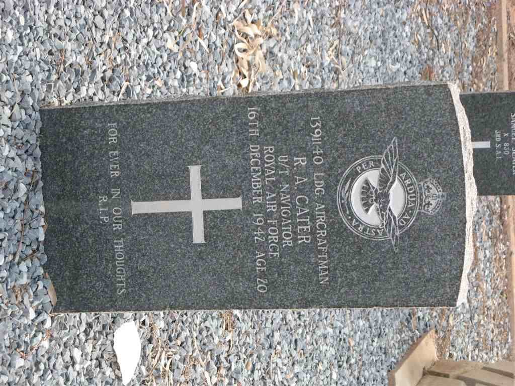 CATER R.A. -1942