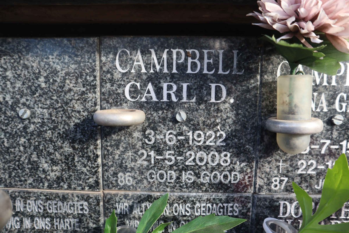 CAMPBELL Carl D. 1922-2008