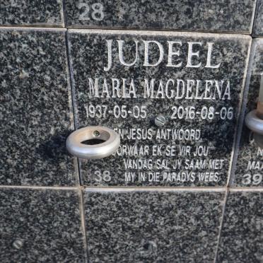 JUDEEL Maria Magdelena 1937-2016