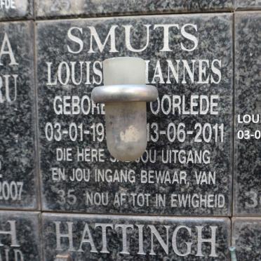 SMUTS Louis ?annes 19??-2011