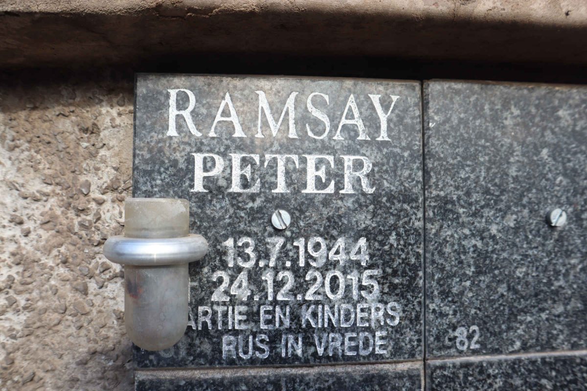 RAMSAY Peter 1944-2015