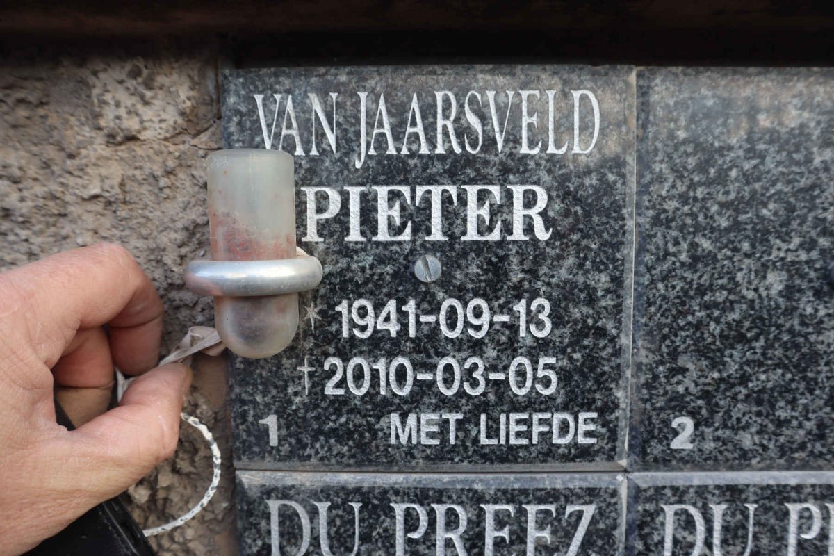 JAARSVELD Pieter, van 1941-2010