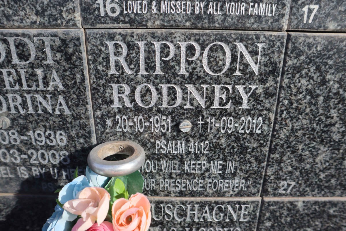 RIPPON Rodney 1951-2012