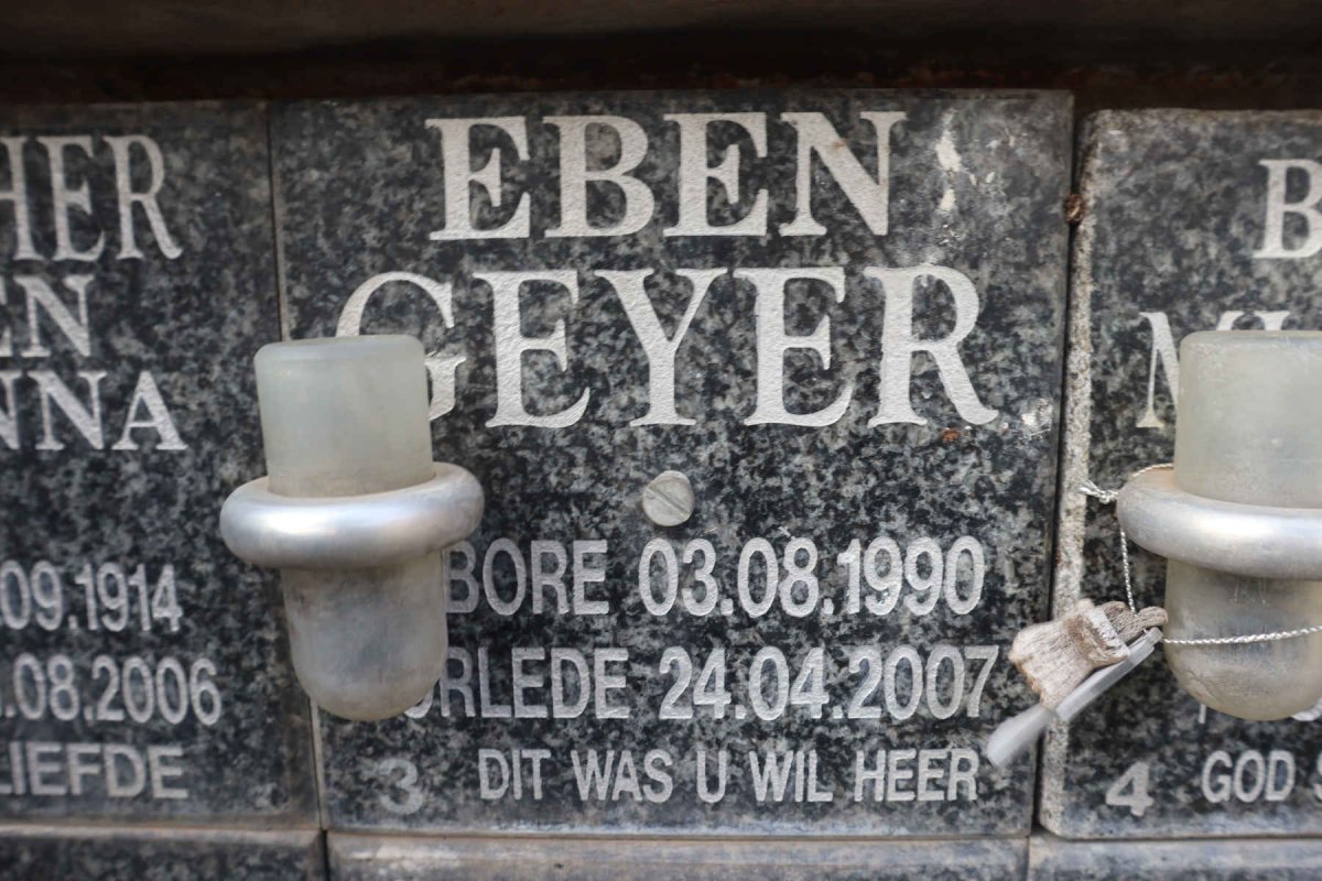 GEYER Eben 1990-2007