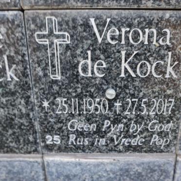 KOCK Verona, de 1950-2017