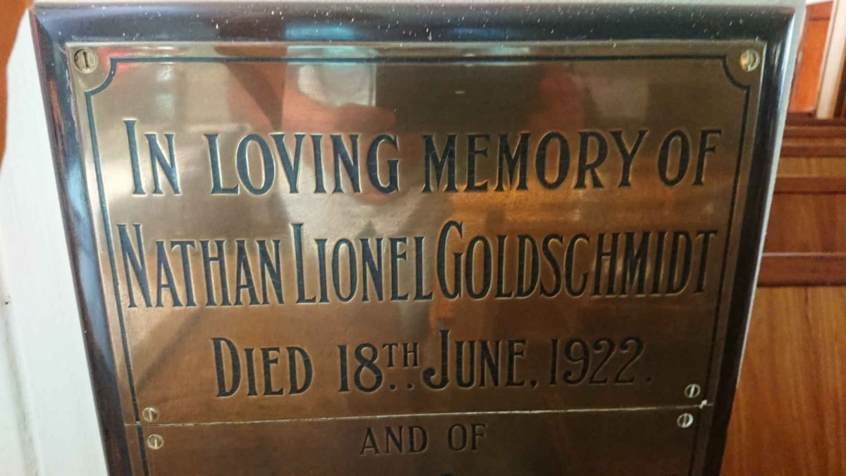 GOLDSCHMIDT Nathan Lionel -1922