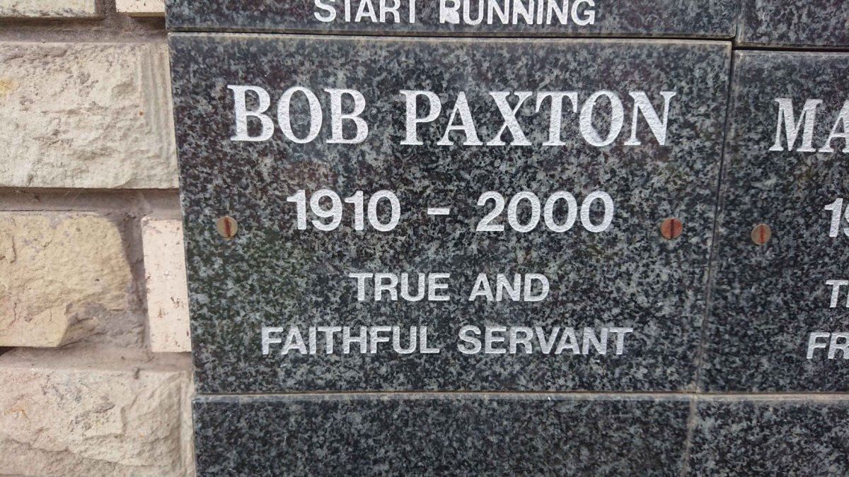 PAXTON Bob 1910-2000