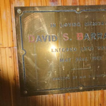BARRABLE David S. -1912