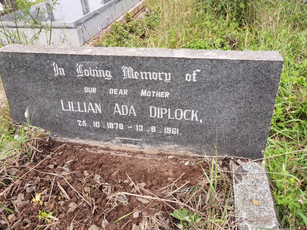 DIPLOCK Lillian Ada 1878-1961