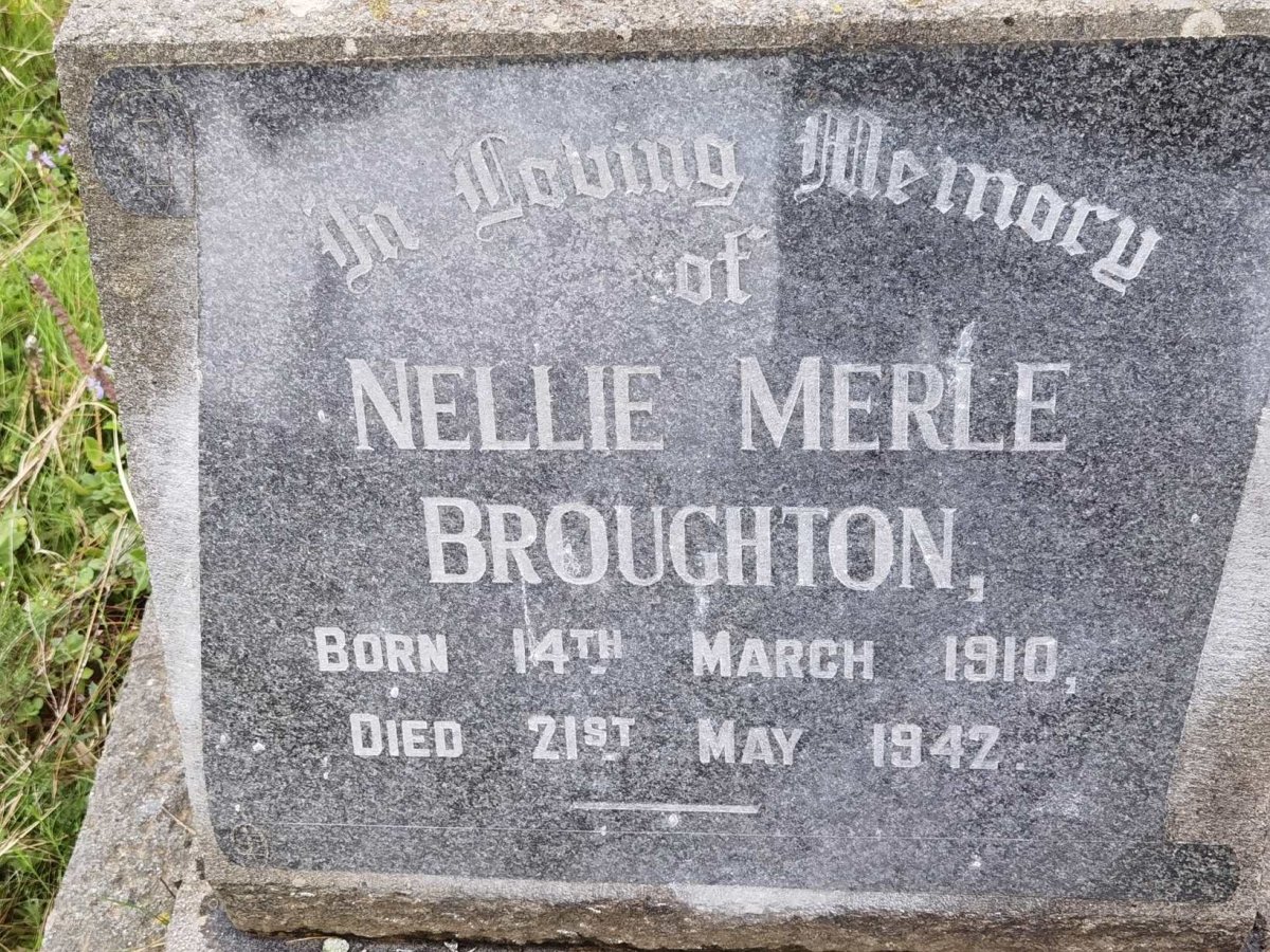 BROUGHTON Nellie Merle 1910-1942