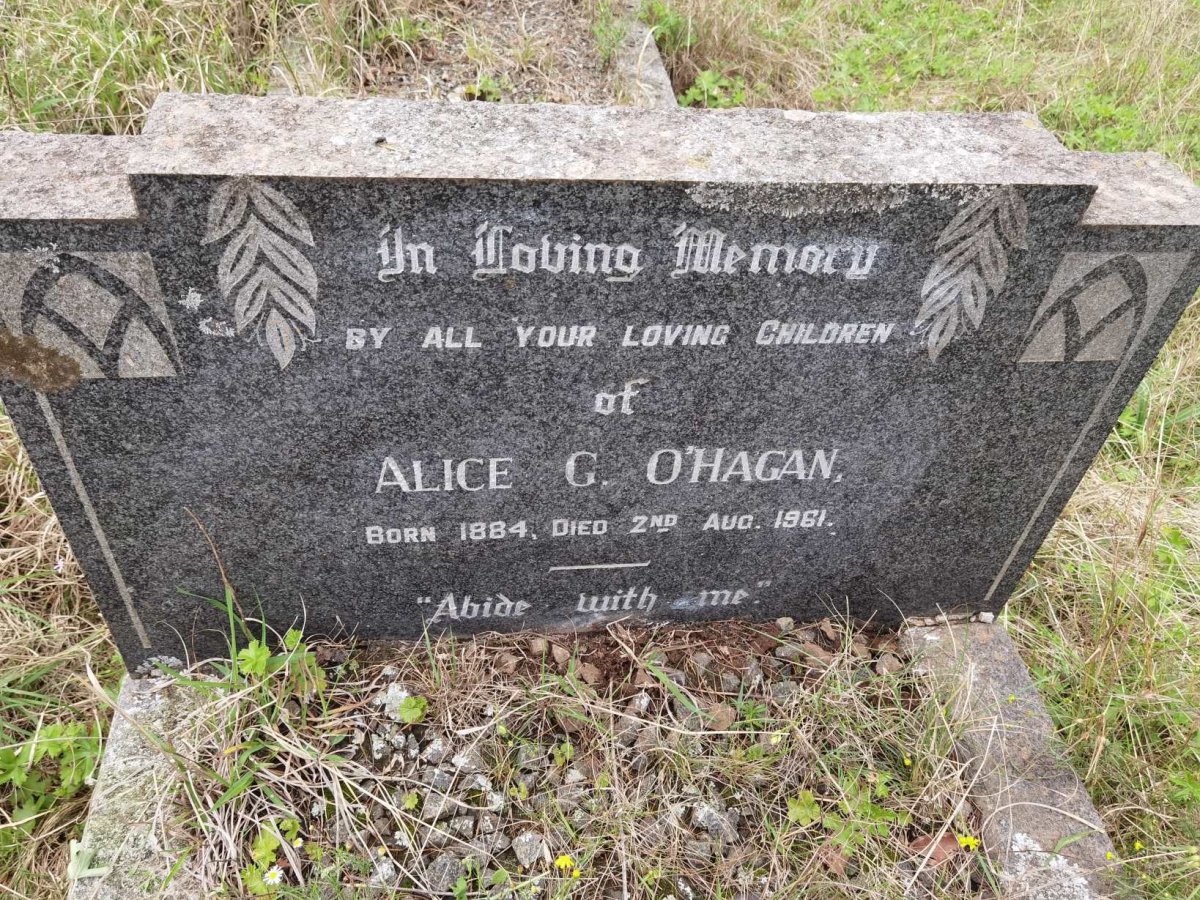 O'HAGAN Alice G. 1884-1961