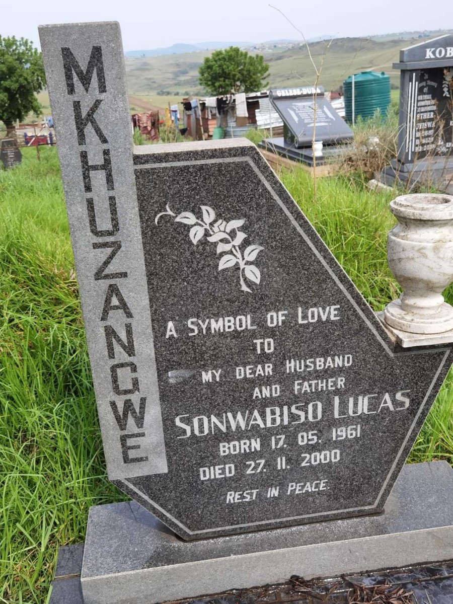 MKHUZANGWE Sonwabiso Lucas 1961-2000
