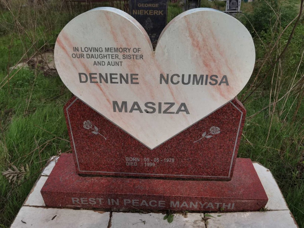 MASIZA Denene Ncumisa 1979-1999