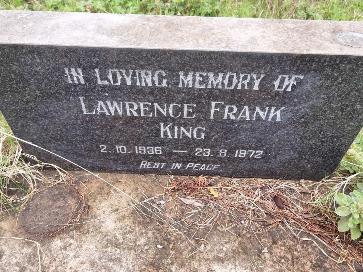 KING Lawrence Frank 1936-1972