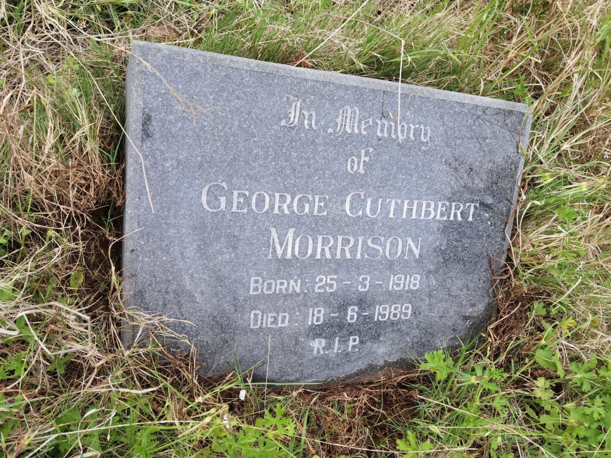MORRISON George Cuthbert 1918-1989