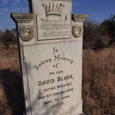 BLACK David -1932