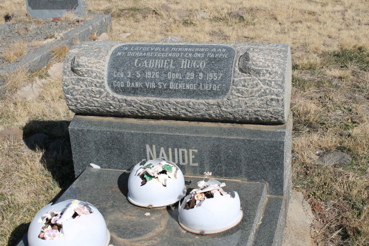 NAUDE Gabriel Hugo 1926-1957