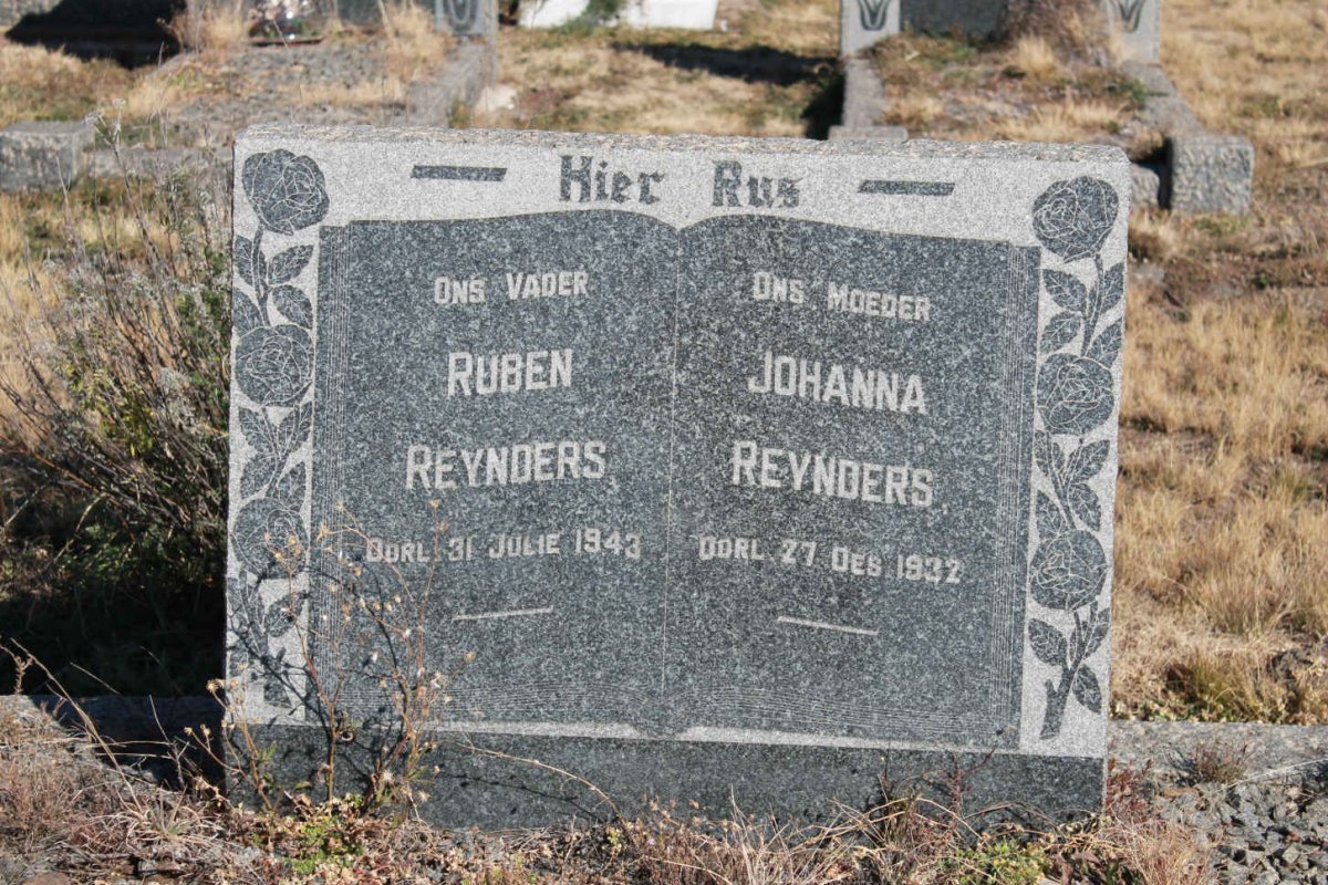 REYNDERS Ruben -1943 &amp; Johanna -1932