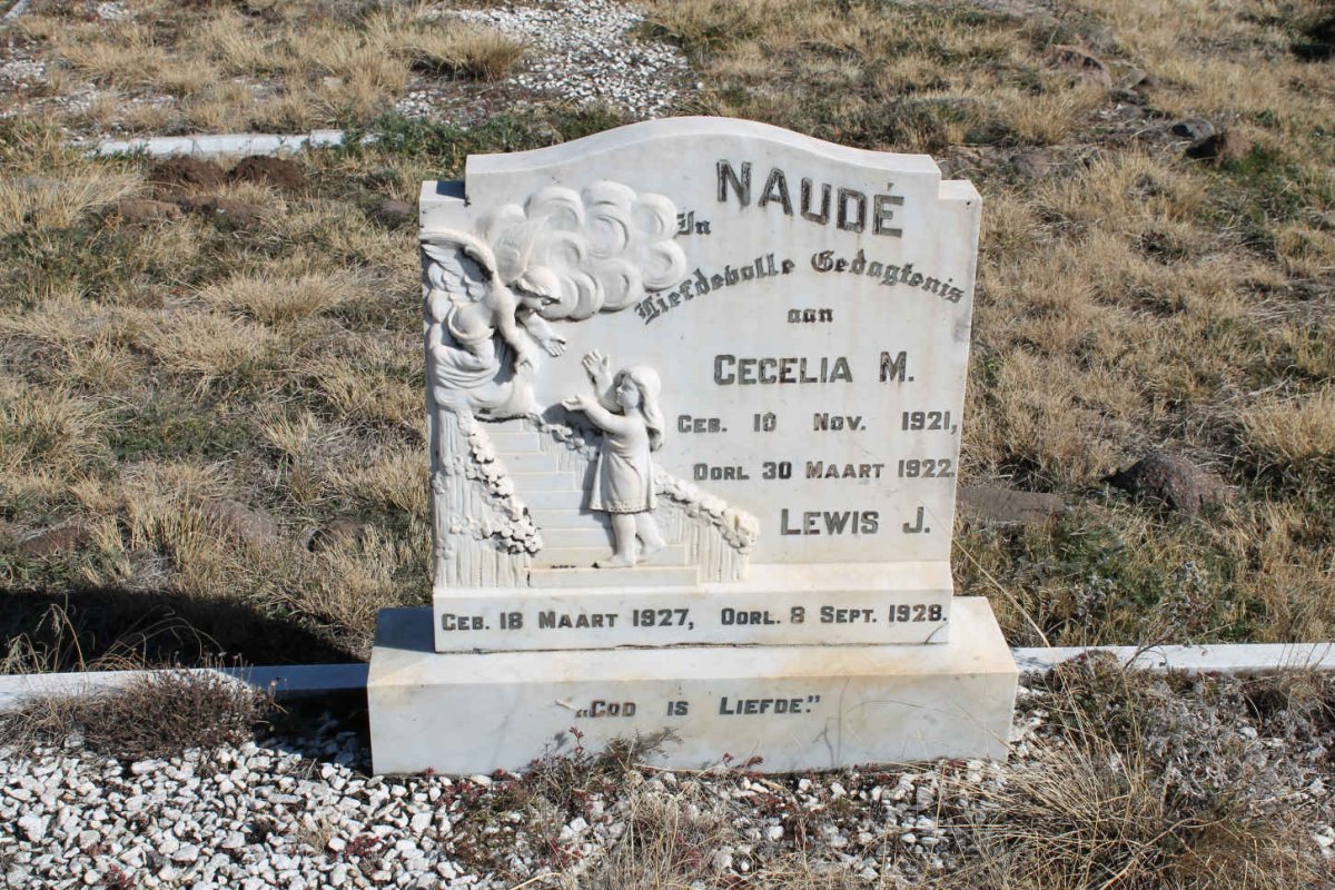 NAUDÉ Cecelia M. 1921-1922 :: NAUDÉ Lewis J. 1927-1928