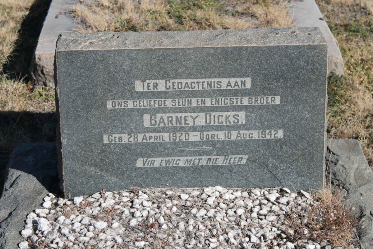 DICKS Barney 1920-1942