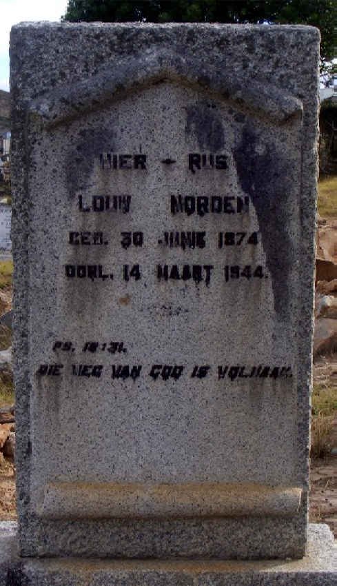NORDEN Louw 1874-1944
