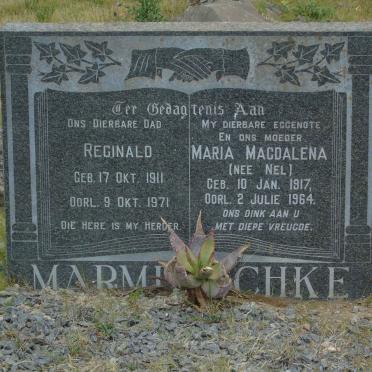 MARMETSCHKE Reginald 1911-1971 &amp; Maria Magdalena NEL 1917-1964