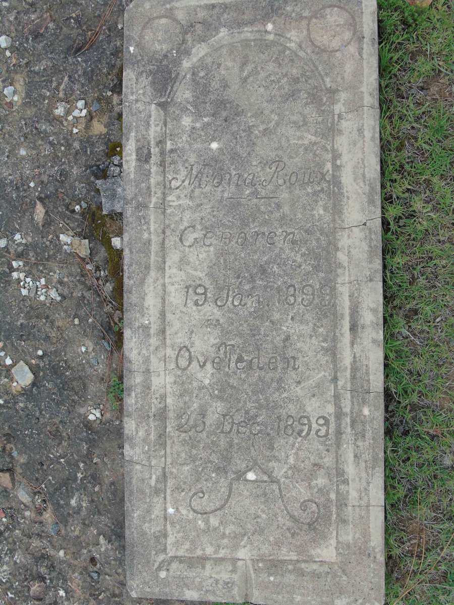 ROUX Mona 1899-1899