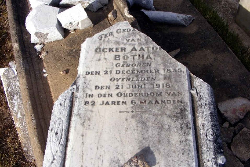 BOTHA Ocker Aato? 1835-1918