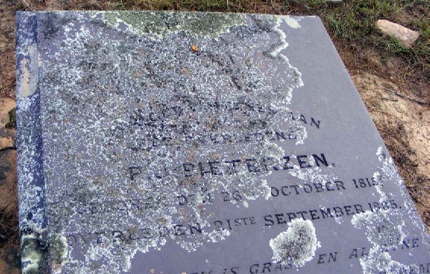 PIETERZEN P.J. 1815-1885