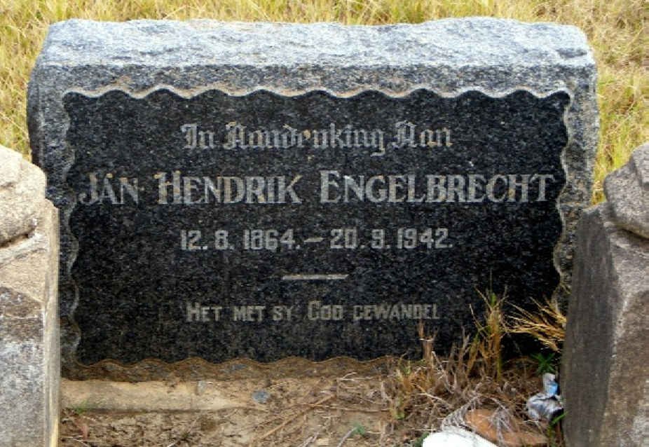 ENGELBRECHT Jan Hendrik 1864-1942
