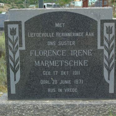 MARMETSCHKE Florence Irene 1911-1971
