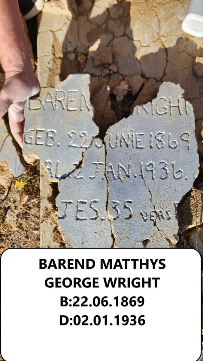WRIGHT Barend 1869-1936